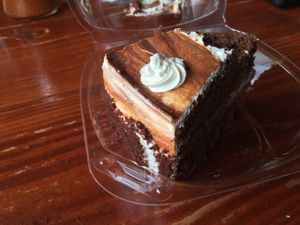 awesome cake at The Grain Cafe in Los Angeles