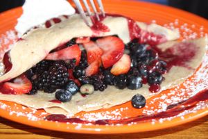 Berry Crepe at The Grain Cafe in Los Angeles