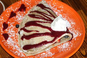 Berry Crepe at The Grain Cafe in Los Angeles