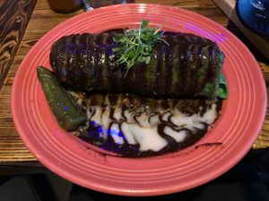 Mole Burrito at The Grain Cafe in Los Angeles