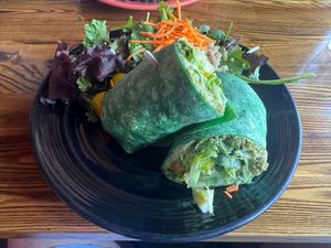 Falafel Wrap at The Grain Cafe in Los Angeles