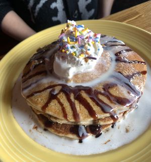 Tres Leches Pancakes 🥞   at The Grain Cafe in Los Angeles