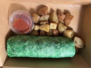 Burrito  at The Grain Cafe in Los Angeles