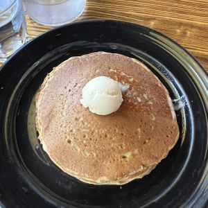 grain pancakes  at The Grain Cafe in Los Angeles