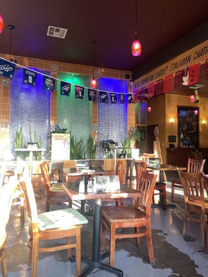Booth Seating View - Full Decor Up w/California Sun Shining ✨  at The Grain Cafe in Los Angeles