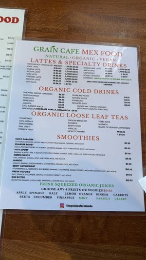   at The Grain Cafe in Los Angeles