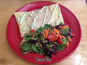 savory crepe  at The Grain Cafe in Los Angeles
