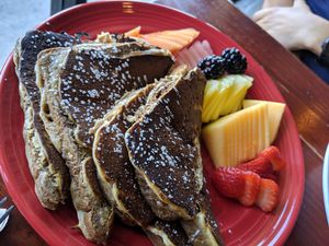 French toast at The Grain Cafe in Los Angeles