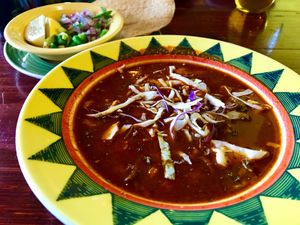 Pozole at The Grain Cafe in Los Angeles