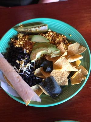 Food my omni friend got  at The Grain Cafe in Los Angeles