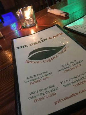 Organic at The Grain Cafe in Los Angeles