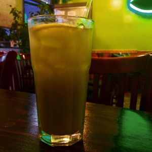 best mint lemonade I ever had at The Grain Cafe in Los Angeles