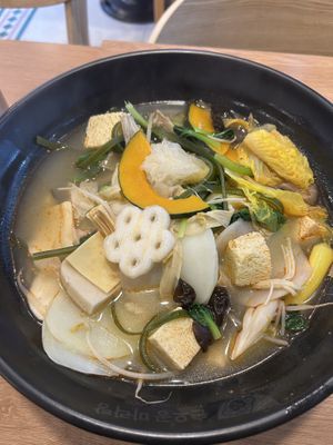 Soup was amazing!  at The Monkey Malatang of Seocho - Sonogong Malatang 손오공마라탕 - Seocho in Seoul
