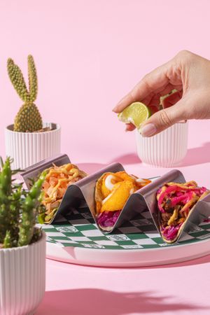 Surf and Turf Taco Trio at Neat Burger - Merlata Bloom in Milan