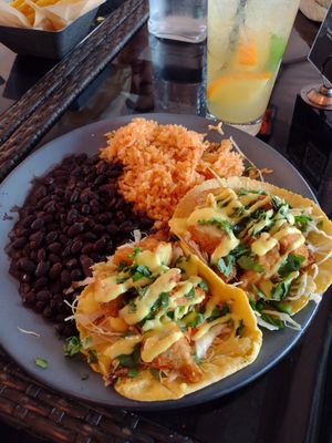 Fried artichoke tacos- I'm now a believer! at Agave Cocina and Cantina in Issaquah