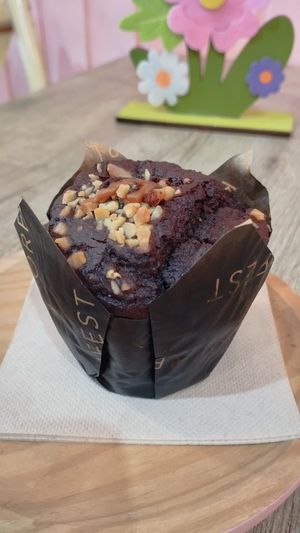 Muffin de xocolata at El Rinconcito de Elena in Altafulla