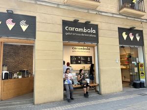 Store front   at Carambola in Barcelona