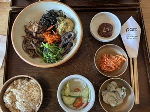 Gorgeous meal!  at Parc Seoul in Seoul