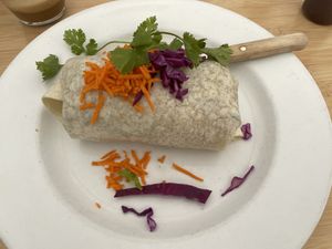   at Mendocino Cafe in Mendocino