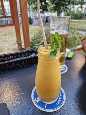 Mango Lassi at Nikko Sushi Ramen & Vegan in Bamberg