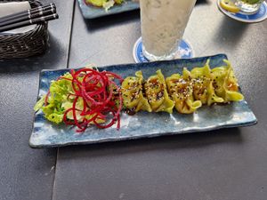 Dumplings at Nikko Sushi Ramen & Vegan in Bamberg