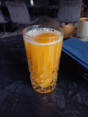 Maracuja Schorle at Nikko Sushi Ramen & Vegan in Bamberg