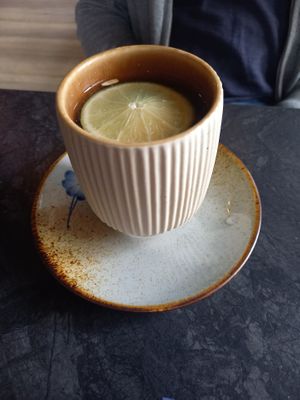 Zitrusfrüchte Tee at Nikko Sushi Ramen & Vegan in Bamberg