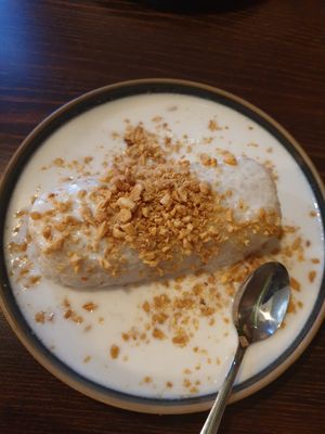 Banane im Reismantel at Nikko Sushi Ramen & Vegan in Bamberg