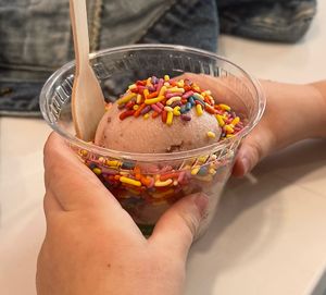 Strawberry Sprinkles  at Sweet Izzy in Denver