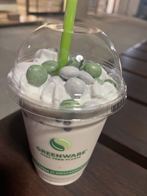 Mint Choc Milkshake with Mint m&ms  at Sweet Izzy in Denver