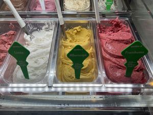 Vegan gelato   at Quattro in Asuncion
