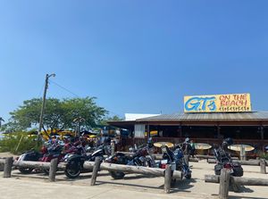 Front of restaurant   at GT's On the Beach in Port Stanley