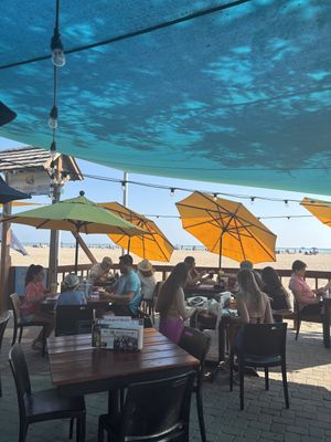 Outdoor patioo  at GT's On the Beach in Port Stanley