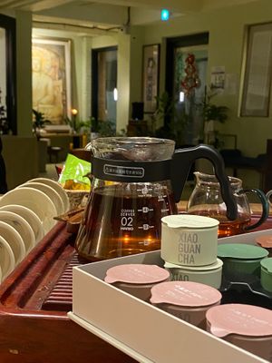 Also serve various kinds of tea  at JustBe Temple - 홍대선원 in Seoul