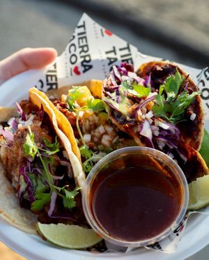 Tres Tacos  at Tierra Taco in Los Angeles