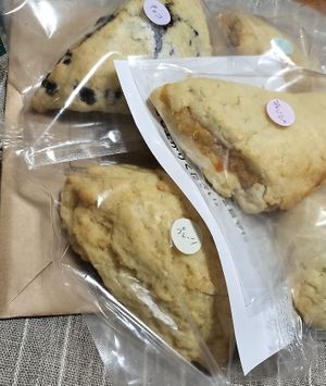 Scones I took home at F D LABO in Nagoya