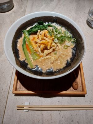 Spicy Ramen at MOON and BACK in Kyoto