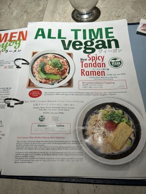   at MOON and BACK Ramen Bar Kyoto in Kyoto