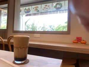 Brown sugar coffee   at Niàn Cafe in Langkawi