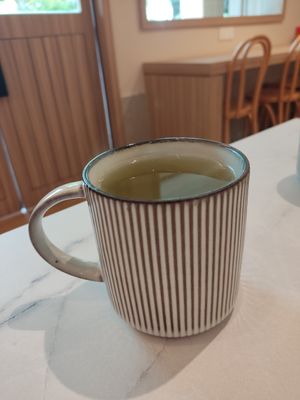 Green tea at Niàn Cafe in Langkawi