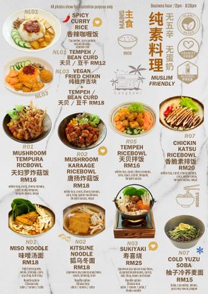 New Mains Menu (October 2024) at Niàn Cafe in Langkawi