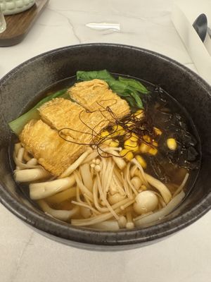 Vegan miso noodle soup   at Niàn Cafe in Langkawi