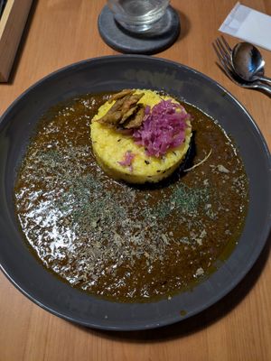 Vegan curry at 46 Kagoshima Craft - かごしまクラフト in Kagoshima