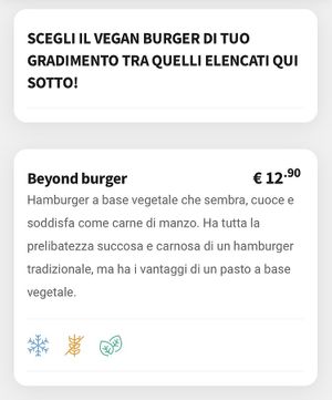 Beyond burger pattyies  at La Compagnia del Luppolo in Parabiago