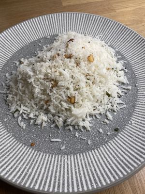 Coconut Rice  at Mallus in Maidstone