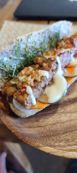 Banh Mi Tempeh at Food Lab in Siargao