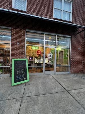 Super cute storefront. Easy access from the highway. Black owned business!!   at Plant Based Heat Express - Downtown in Memphis