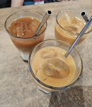 Iced Coffee Latte ~ 11/11/23 at The Kind Bowl - Batam in Batam