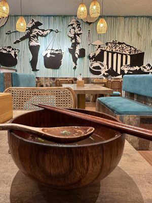 All wood    at The Kind Bowl - Batam in Batam