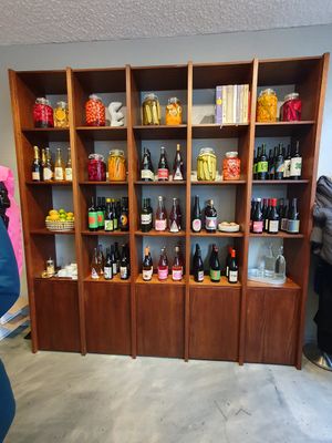 Deli items at Saint-Jean Deli in Amsterdam